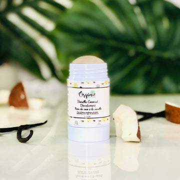 Vanilla Coconut Charcoal Deodorant Organic inspirations